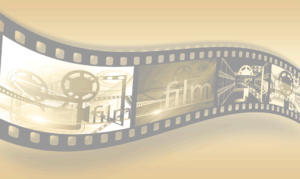 film reel background image